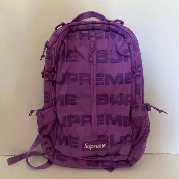 Purple Supreme Backpack Fw21 Supreme Backpack FW21